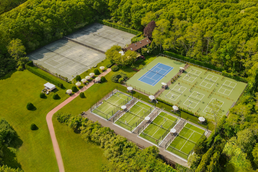 famous hamptons tennis courts